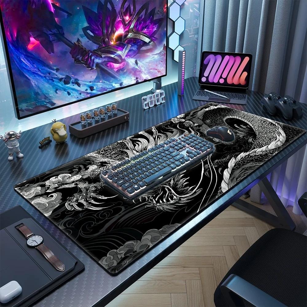 Home Office Trend - National Trend Dragon Pattern Office Gaming