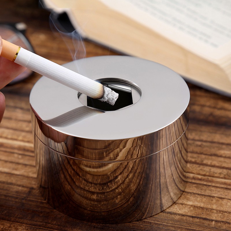 Stainless steel ashtray with c - Home Office Trend review and price