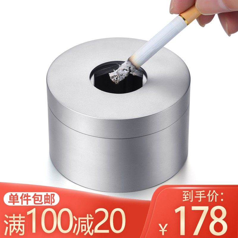 Stainless steel ashtray with c - Home Office Trend review and price