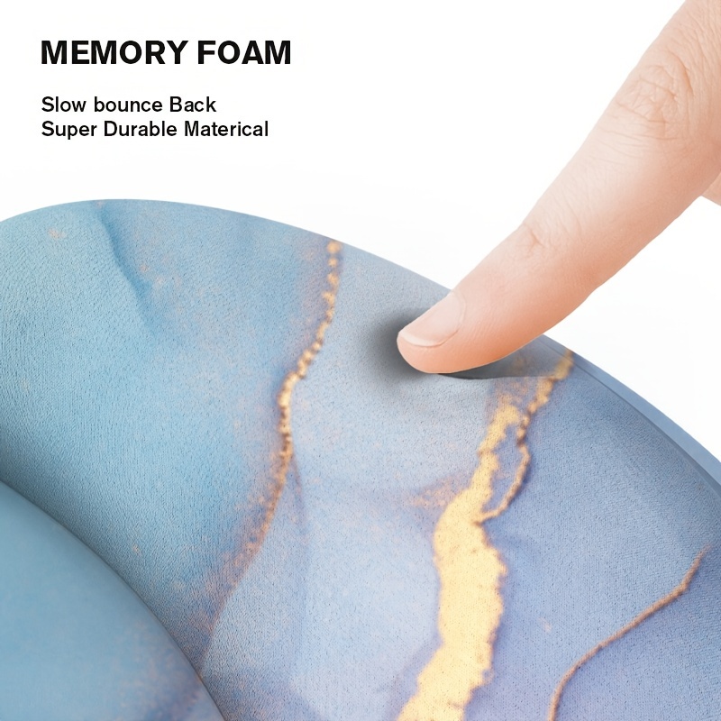 Powder Blue Gradient Marble Te - Wrist Rest Pad review and price