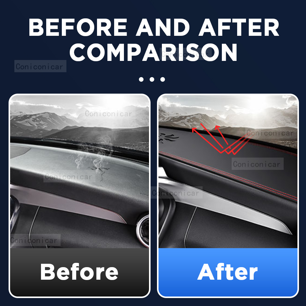 Car Dashboard Sun Shade Cover  - Desk Mat Leather review and price