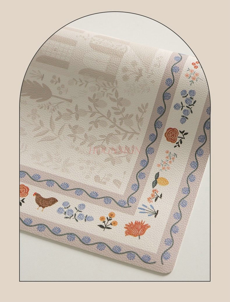 1pcs Middle aged pastoral leat - Desk Mat Leather review and price