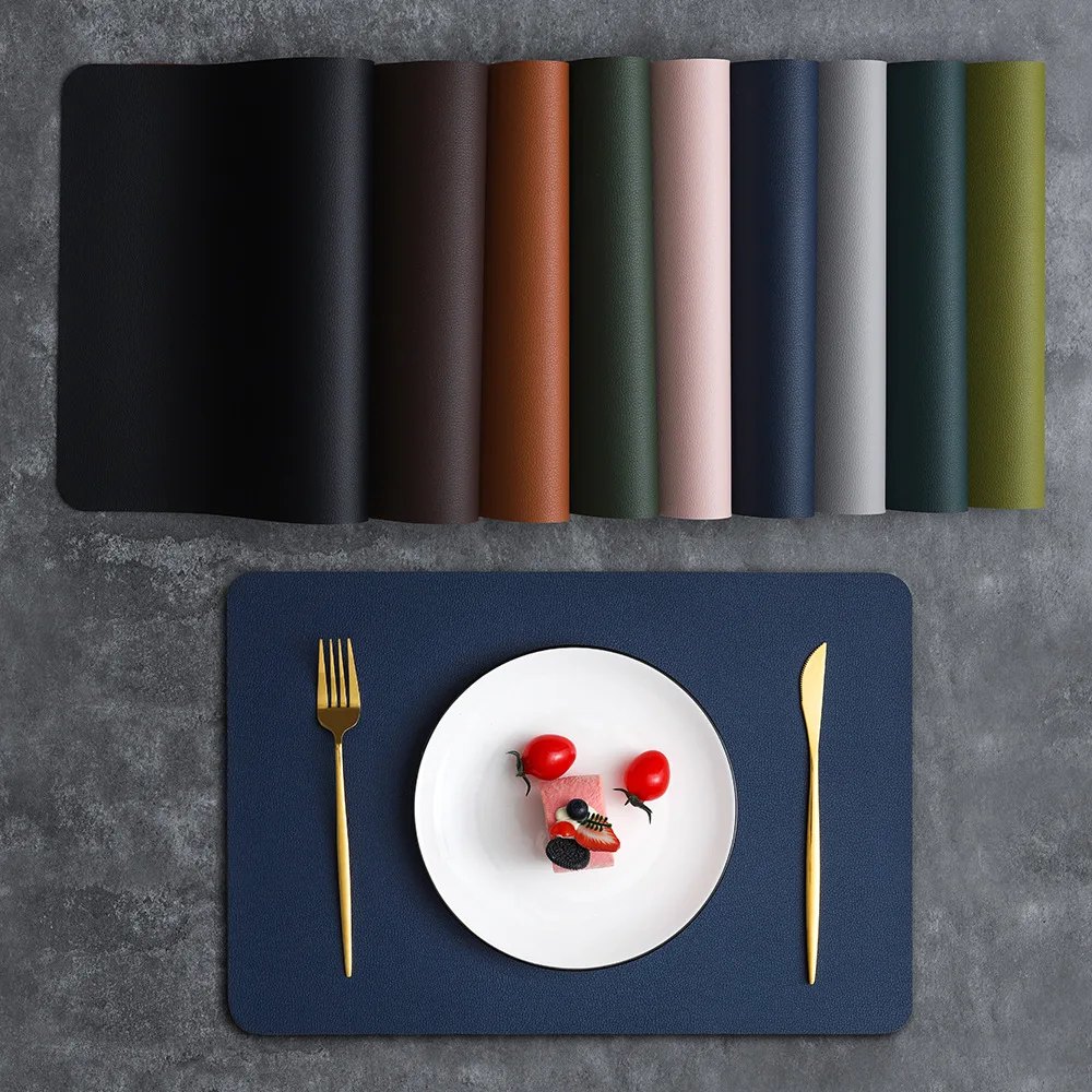 PVC Double-sided Leather Dinin - Desk Mat Leather review and price