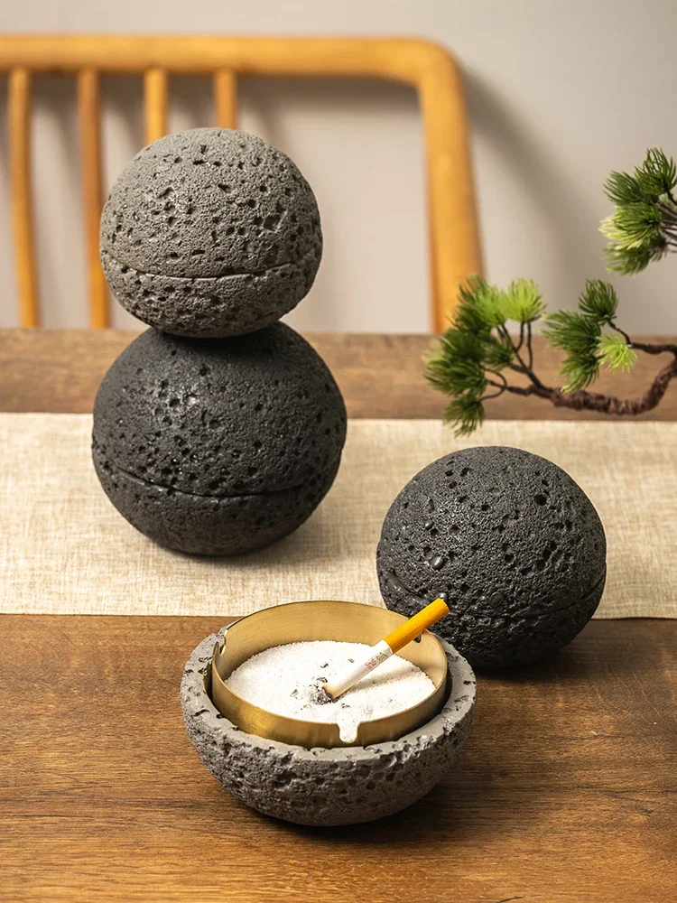 2021 new Cement ashtray creati - Home Office Trend review and price