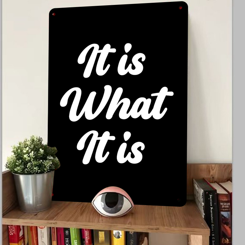 Custom Metal Wall Art It Is Wh - Home Office What Is It review and price