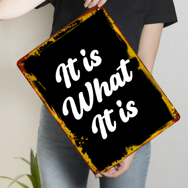 Custom Metal Wall Art It Is Wh - Home Office What Is It review and price