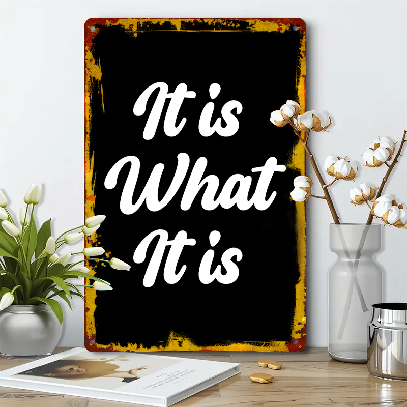 Custom Metal Wall Art It Is Wh - Home Office What Is It review and price