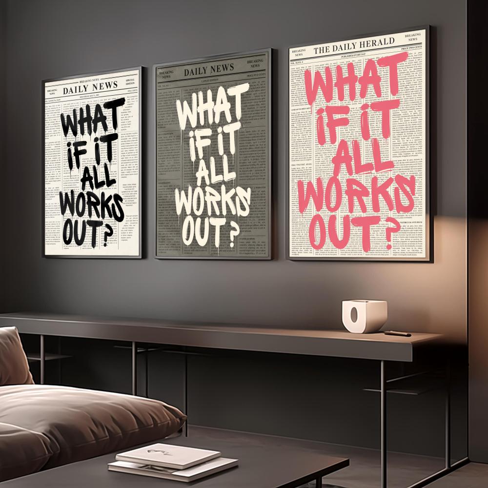 Newspaper - What If It All Wor - Home Office What Is It review and price