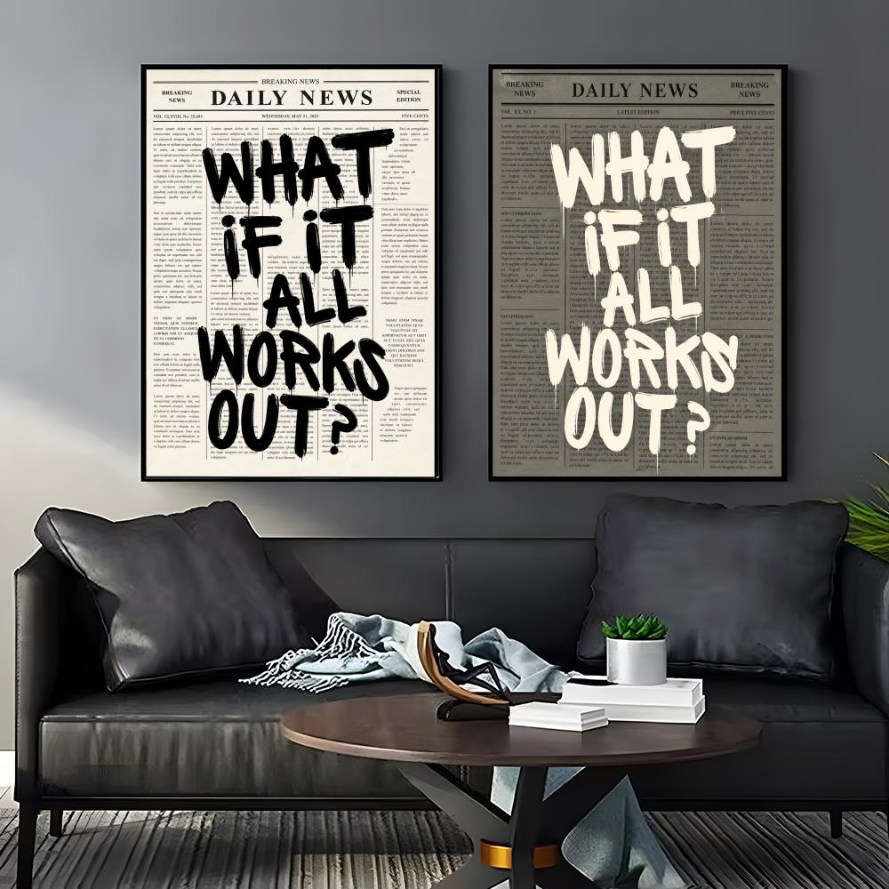 Newspaper - What If It All Wor - Home Office What Is It review and price
