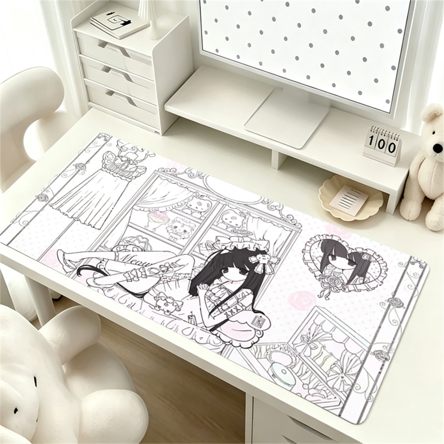 Anime Aesthetics Leather Mouse - Desk Mat Leather review and price