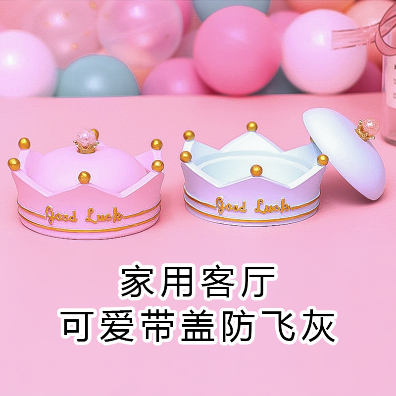 Crown ashtray, lady ashtray. P - Home Office Trend review and price