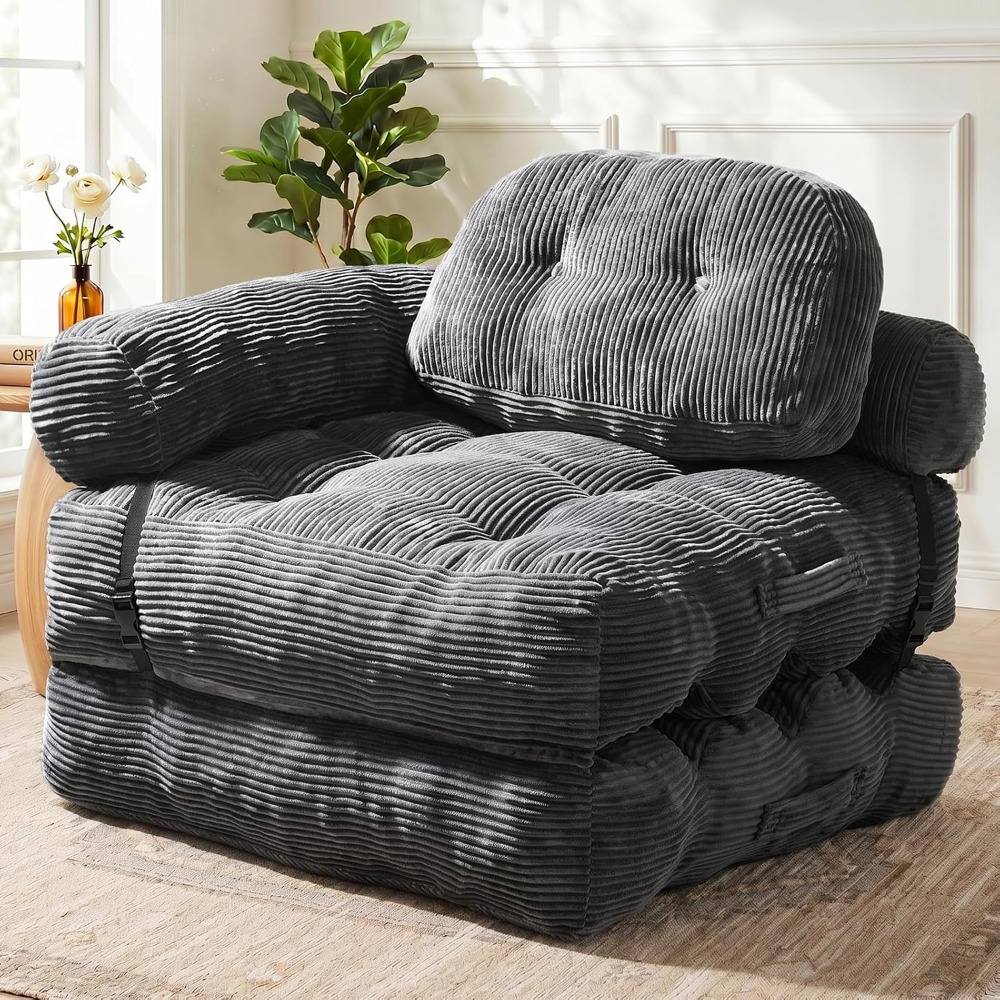 L-shaped Sofa Bed with Back Su - Home Office Guest Room review and price