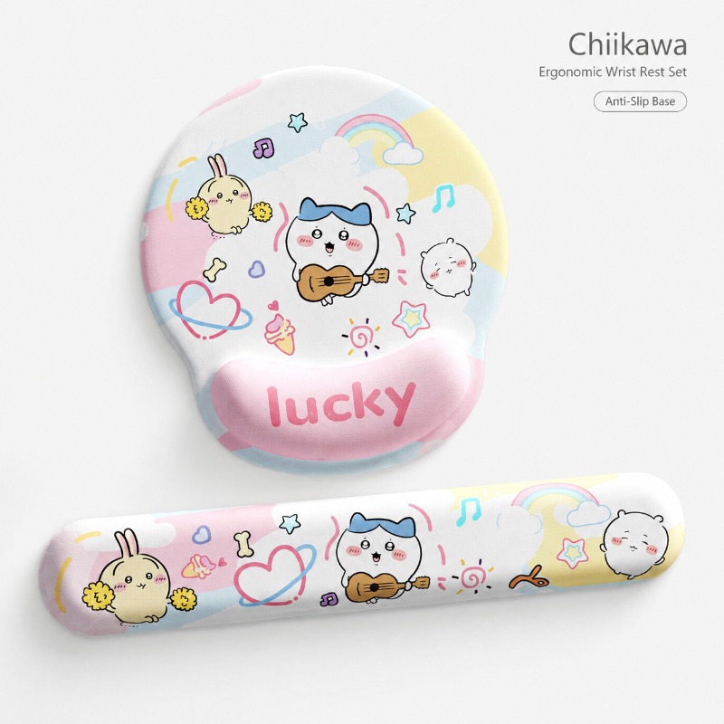 Cute Chiikawa Ergonomic Mouse  - Wrist Rest Pad review and price