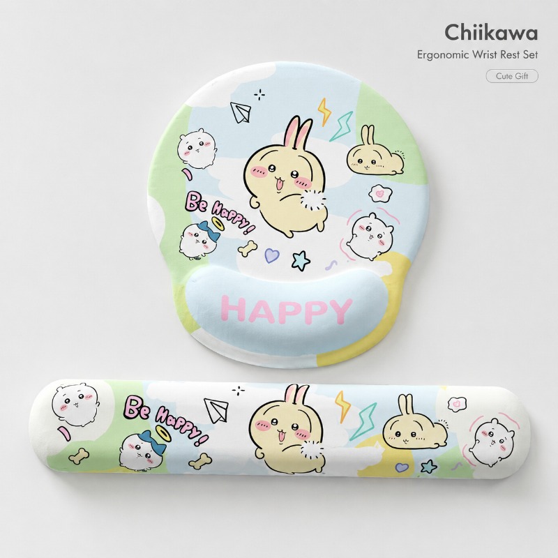 Cute Chiikawa Ergonomic Mouse  - Wrist Rest Pad review and price