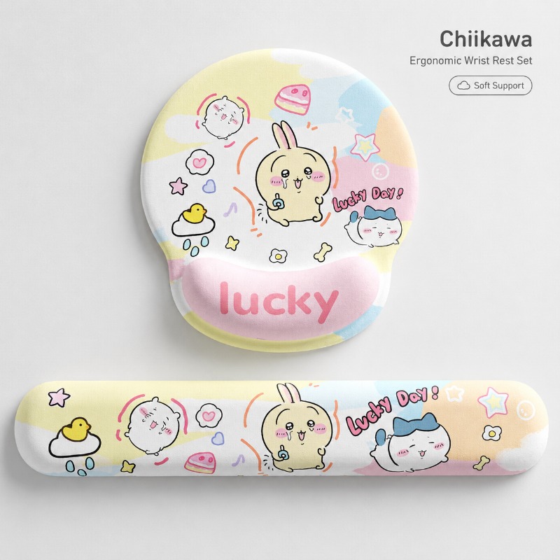 Cute Chiikawa Ergonomic Mouse  - Wrist Rest Pad review and price