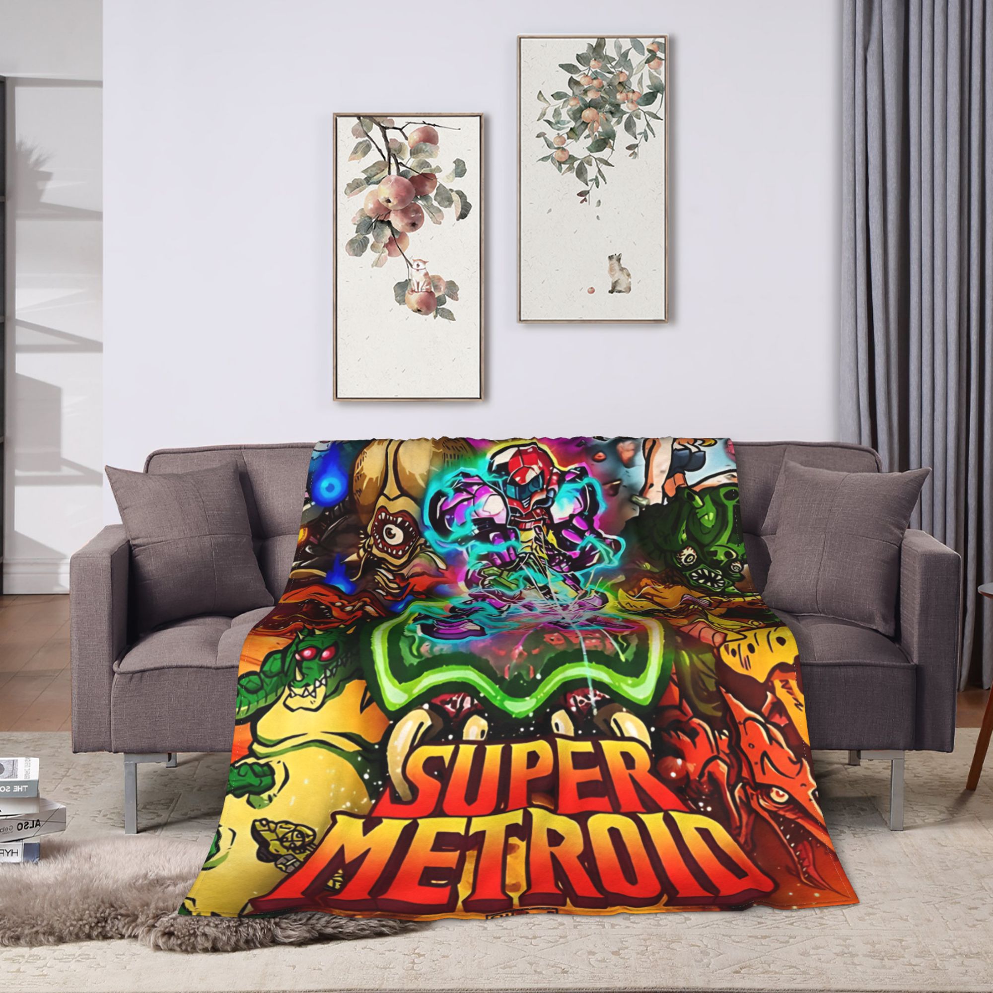 Metroids Hero Game  Flannel Bl - Home Office Trend review and price