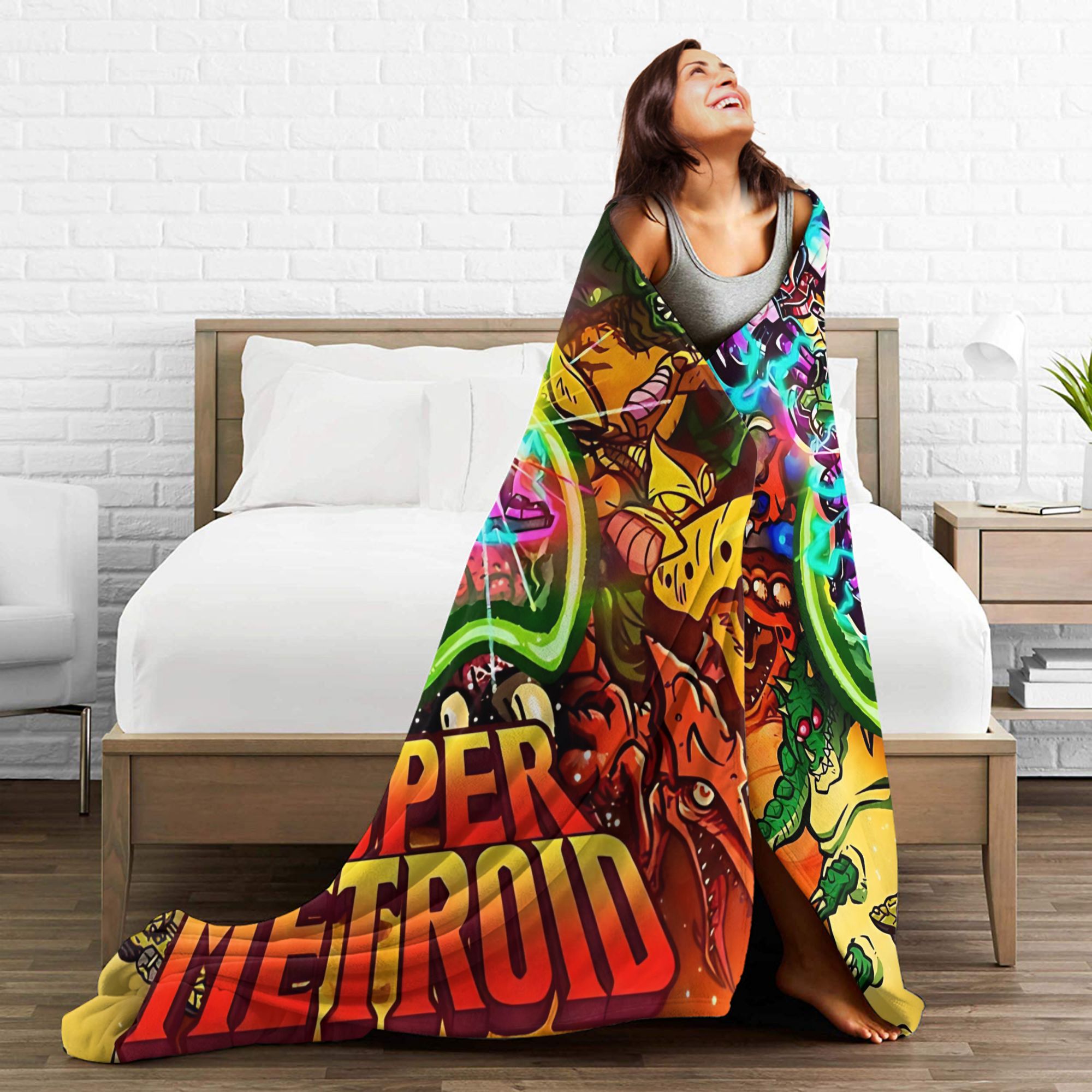 Metroids Hero Game  Flannel Bl - Home Office Trend review and price