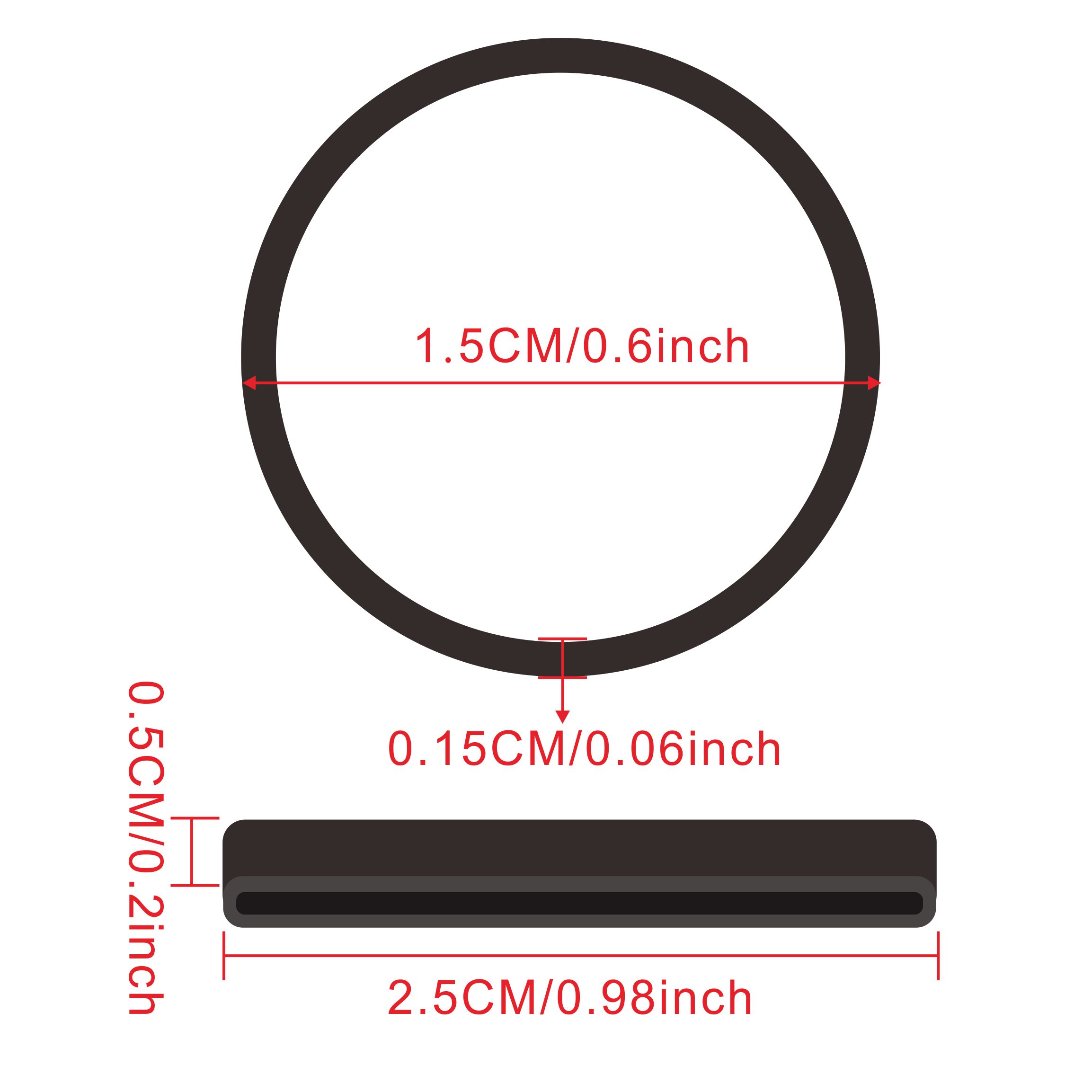 500 Pcs Black O Rings Elastic  - Home Office Freelancer review and price