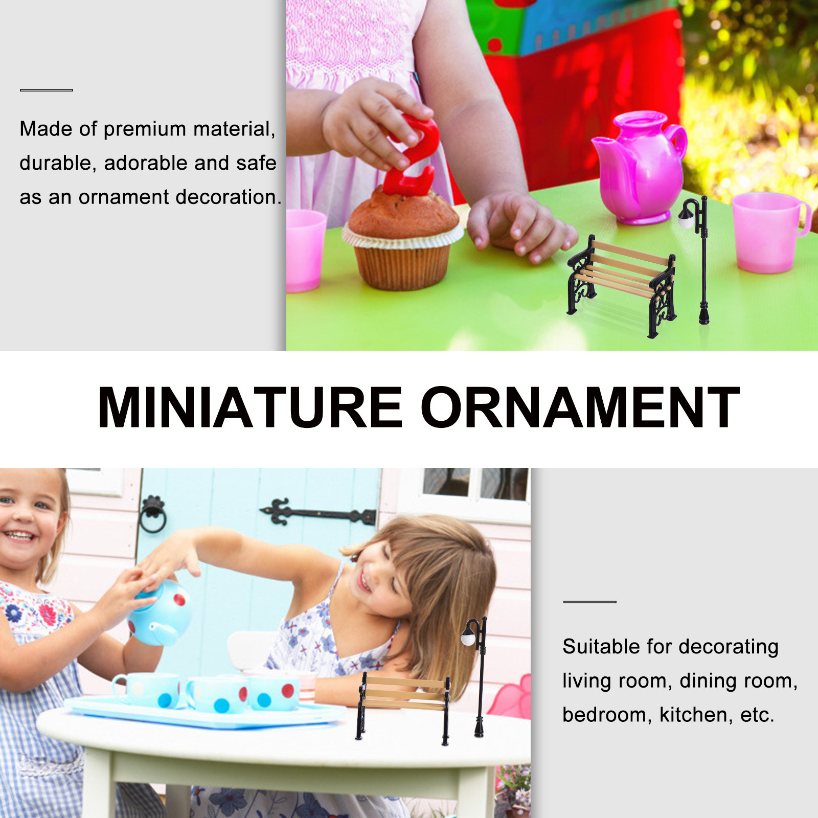2Pcs Miniature Chair and Stree - Home Office Setup Ideas review and price