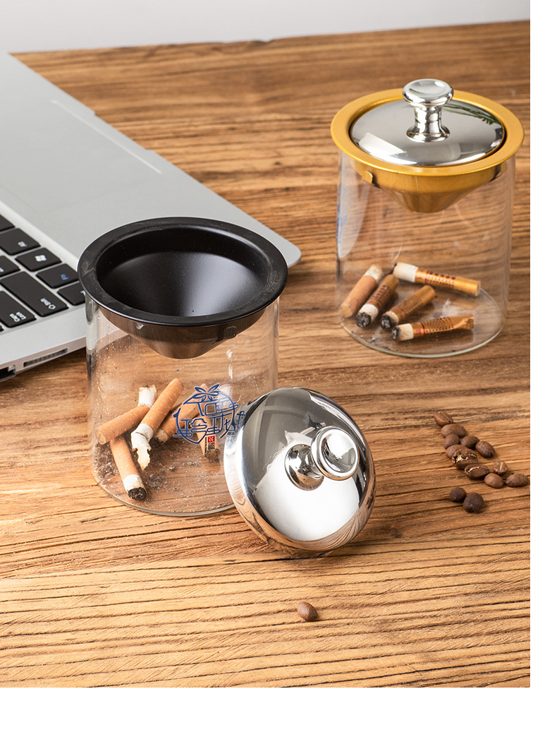 Creative stainless steel ashtr - Home Office Trend review and price