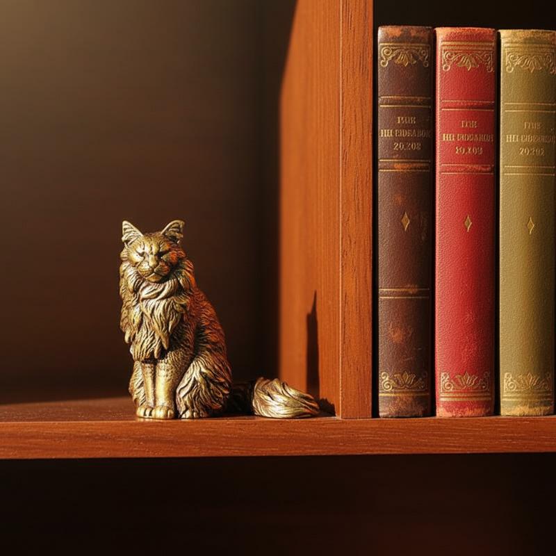 Maine Coon Miniature Figurine  - Home Office Freelancer review and price