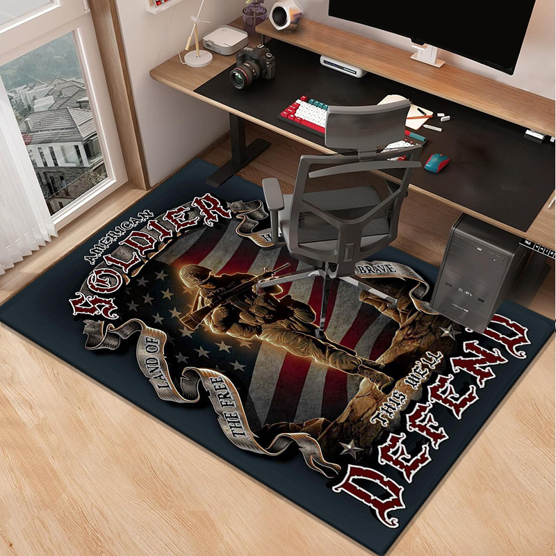 American Soldier Patriotic Rug - Home Office Design Ideas review and price