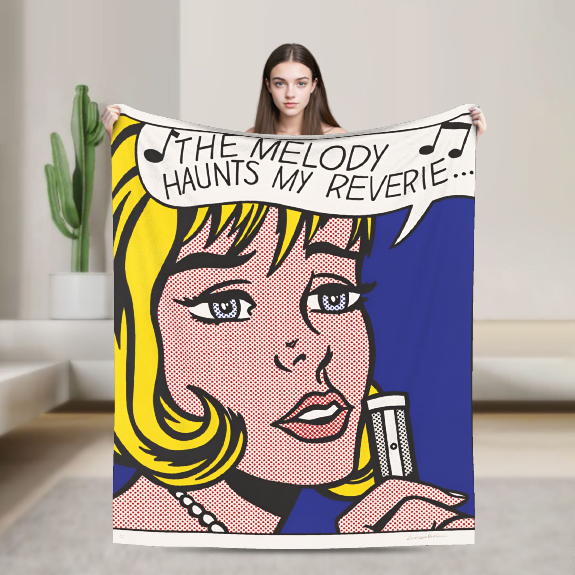 Roy Lichtenstein Pop Art Blank - Home Office Trend review and price
