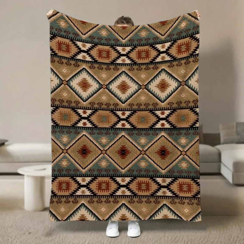 Navajo Style Diamond Border Th - Home Office Guest Room review and price