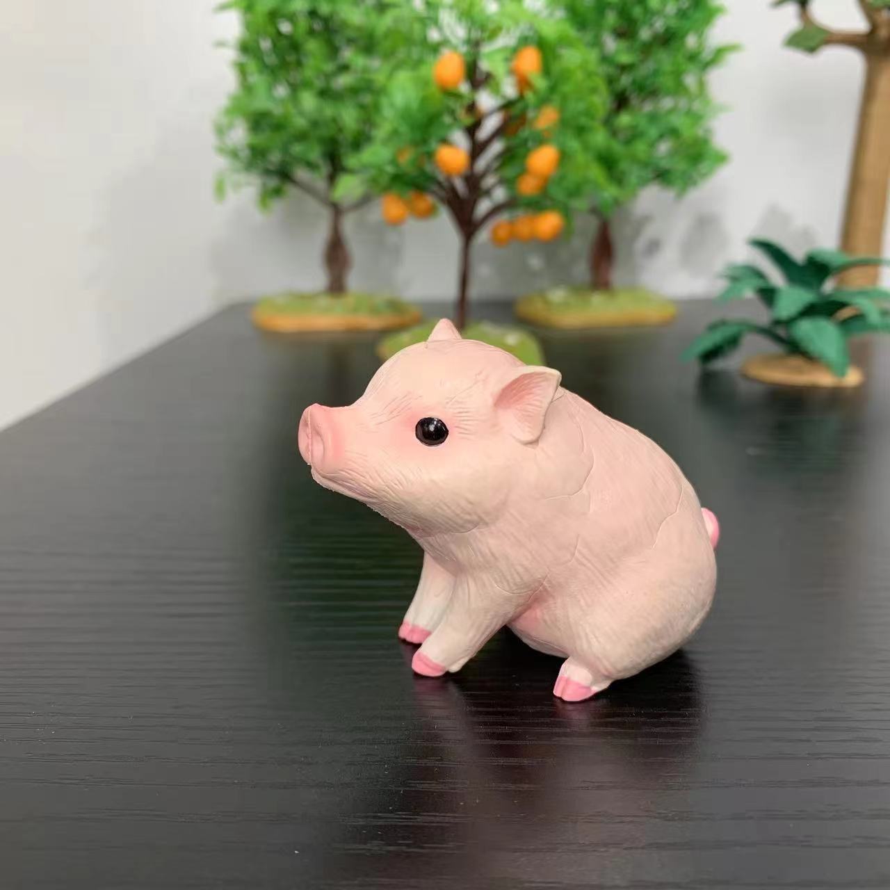 Room Decor Mini Pig Figurines  - Home Office Freelancer review and price