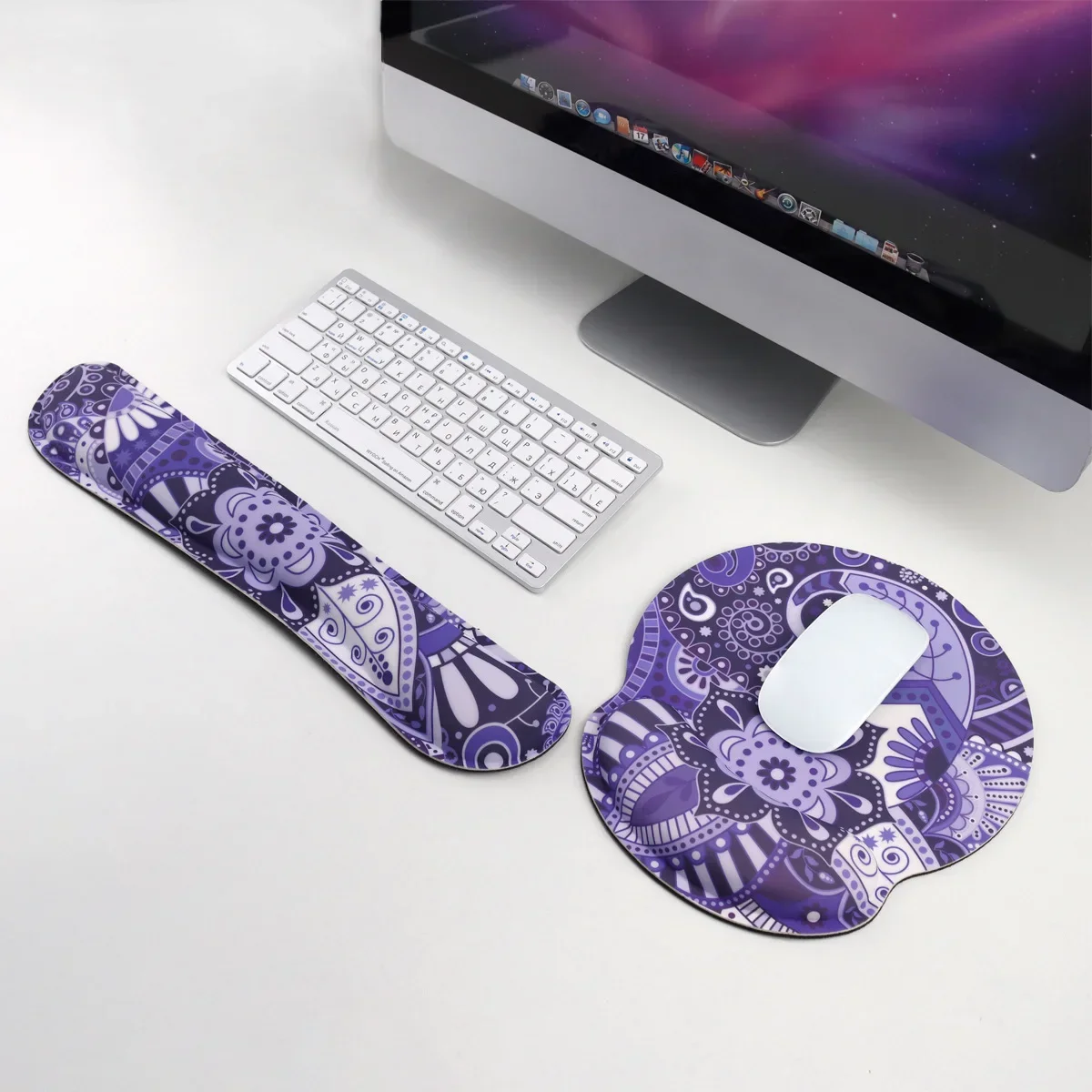 Non-Slip Mouse Pad Portable Si - Wrist Rest Pad review and price