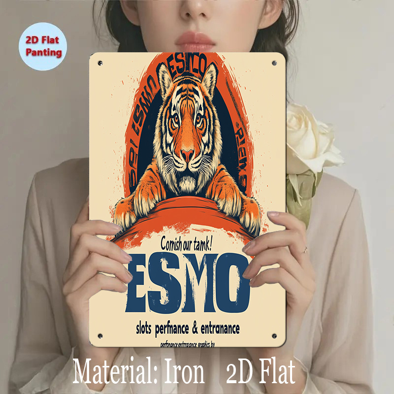Vintage Tiger Design Iron Meta - Home Office Design Ideas review and price