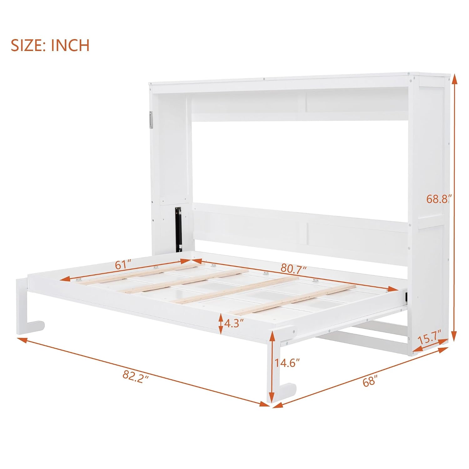 Full Size Wall Bed Space-Savin - Home Office Guest Room review and price